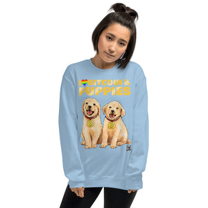 I Love Bitcoin & Puppies Sweater